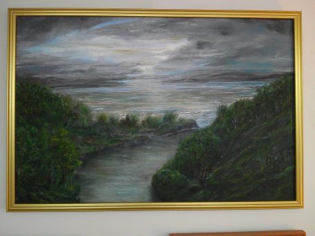 Isles of the West by Martin Coventry, oil painting