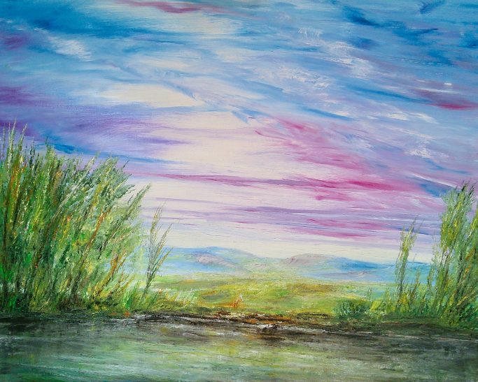 Long Way Home by Martin Coventry, oil painting
