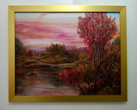 Broken Tower by Martin Coventry, oil painting