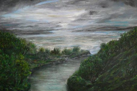 Isles of the West by Martin Coventry, oil painting