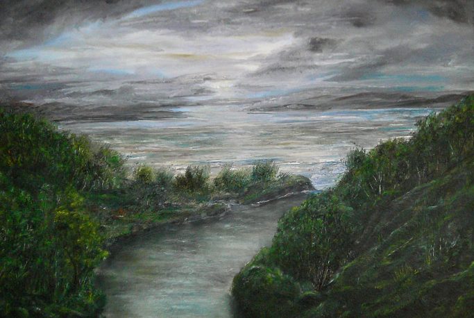 Isles of the West by Martin Coventry, oil painting
