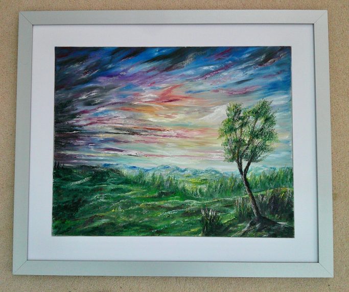 A Very Storm by Martin Coventry, oil painting