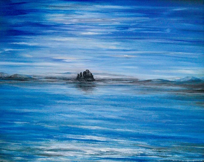 Caisteal Dubh by Martin Coventry, oil painting