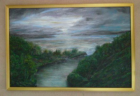 Isles of the West by Martin Coventry, oil painting